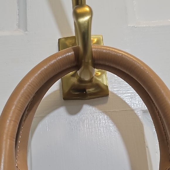 Brahmin Pineapple Print Handbag with Tassel - Picture 4 of 11